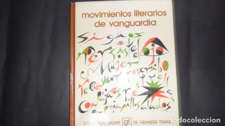 Movimientos literarios de vanguardia, José Luis Jiménez Frontín, ed. Salvat Movimientos literarios de vanguardia, José Luis Jiménez Frontín, ed. Salvat