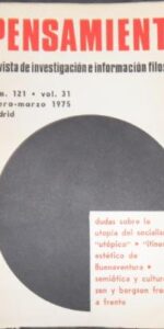 Pensamiento, Revista de investigación e información filosófica, núm. 121, vol. 31, enero/marzo 1975