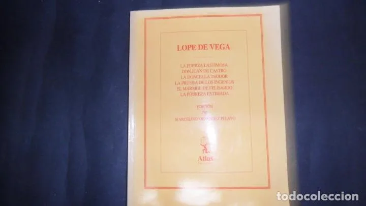 Biblioteca de autores españoles, Obras de Lope de Vega, Comedias novelescas, ed. Atlas Biblioteca de autores españoles, Obras de Lope de Vega, Comedias novelescas, ed. Atlas