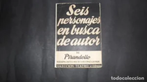 Colección teatro, Seis personajes en busca de autor, Pirandello, ed. Escelicer