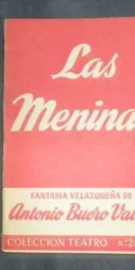 Las Meninas, Antonio Buero Vallejo, Colección teatro, ed. Alfil