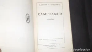 Poesías, Campoamor, ed. Espasa Calpe