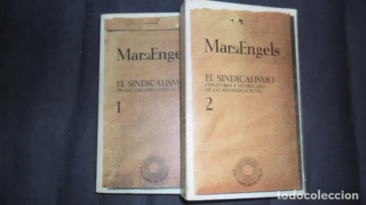 Marx-Engels, El sindicalismo, tomos 1 y 2, ed. Ediciones de Bolsillo Marx-Engels, El sindicalismo, tomos 1 y 2, ed. Ediciones de Bolsillo