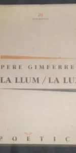 La llum/ La luz, Pere Gimferrer, ed. Península/62