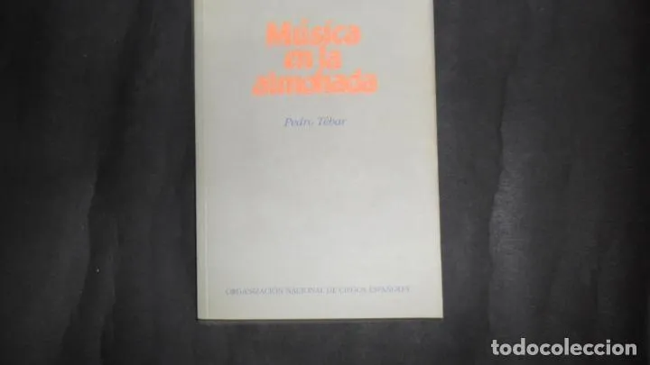 Música en la almohada, Pedro Tébar, ed. Organización Nacional de ciegos españoles Música en la almohada, Pedro Tébar, ed. Organización Nacional de ciegos españoles