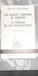 Las alegres comadres de Windsor, La comedia de las equivocaciones