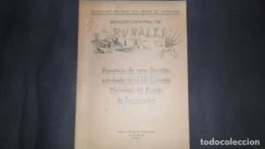 Sección central de rurales, Ponencia de esta Sección, Consejo Nacional del frente de Juventudes
