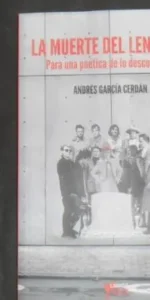 La muerte del lenguaje, Andrés García Cerdán, ed. Libros del Aire