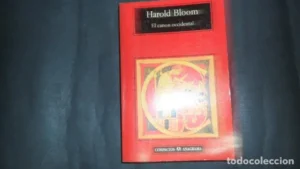 El canon occidental, Harold Bloom, ed. Anagrama