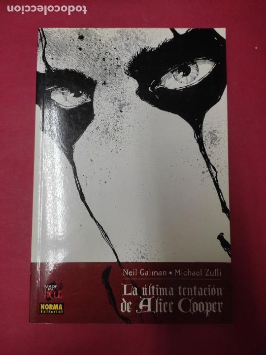 la última tentación de Alice Cooper, Neil Gainman, Michael Zulli, ed. Norma la última tentación de Alice Cooper, Neil Gainman, Michael Zulli, ed. Norma