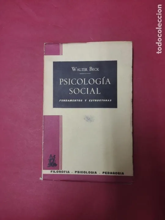 Psicología social, Walter Beck, ed. Morata Psicología social, Walter Beck, ed. Morata