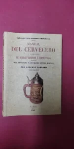 Manual del cervecero, Lorenzo Campano, ed. Maxtor, facsímil