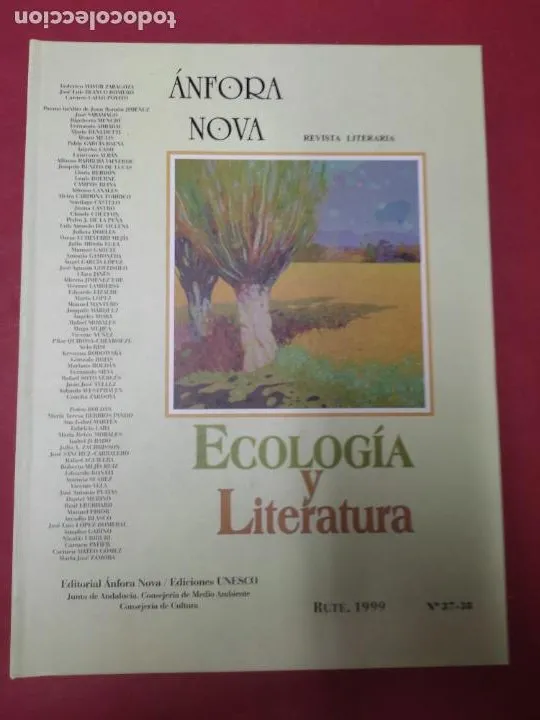 Ecología y literatura, , nº 37-38 Ecología y literatura, , nº 37-38