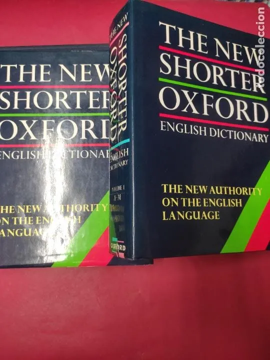 The new shorter Oxford, English Dictionary, 2 tomos The new shorter Oxford, English Dictionary, 2 tomos