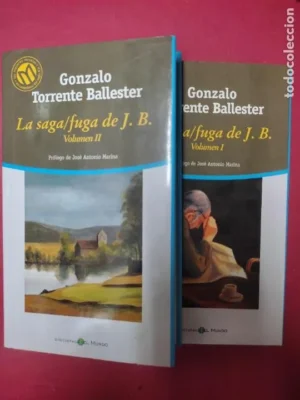La saga/fuga de J.B., Gonzalo Torrente Ballester, 2 volúmenes, ed. El Mundo