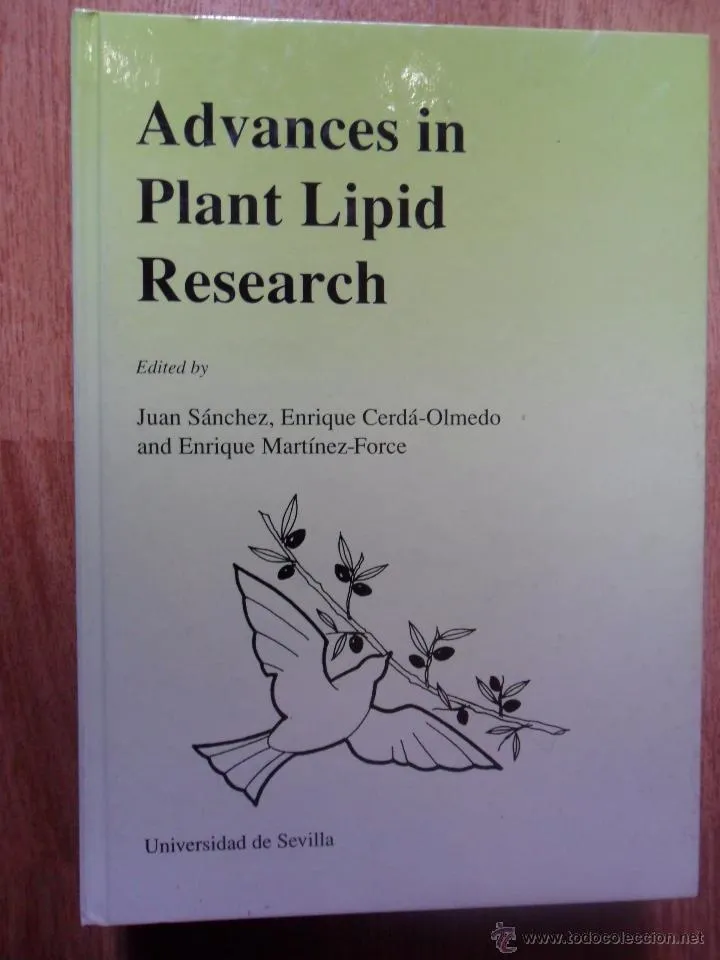 Advances in plant lipid Research, Universidad de Sevilla, 1998 Advances in plant lipid Research, Universidad de Sevilla, 1998