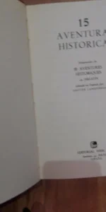 15 aventuras históricas, ed. Fher, 1971