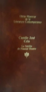 La familia de Pascual Duarte, Camilo José Cela, ed. Seix Barral