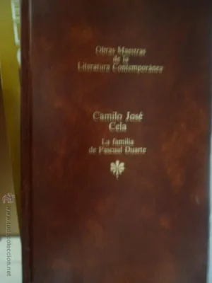 La familia de Pascual Duarte, Camilo José Cela, ed. Seix Barral