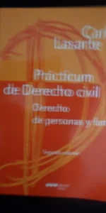 Practicum de Derecho Civil, Derecho de personas y familia, ed. Marcial Pons, 2011 Practicum de Derecho Civil, Derecho de personas y familia, ed. Marcial Pons, 2011
