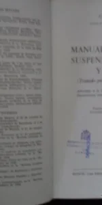 Manual de Concurso, suspensión de pagos y quiebra, Arturo Majada, ed. Bosch, 1974