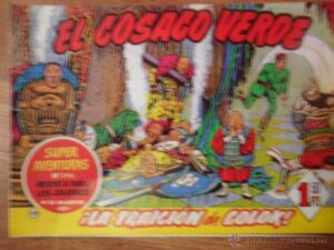El cosaco verde, ¡La traición de Golok!, reedición Bruguera, 1961