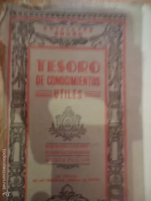Tesoro de conocimientos útiles, ed. Bruño, quinta edición