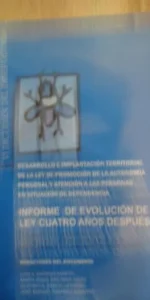 Desarrollo e implantación territorial de la ley de promoción de la autonomía personal y atención