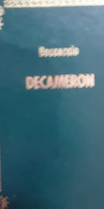 Decameron, tomo I, Boccaccio, ed. Petronio, 1972