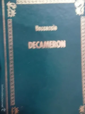 Decameron, tomo I, Boccaccio, ed. Petronio, 1972