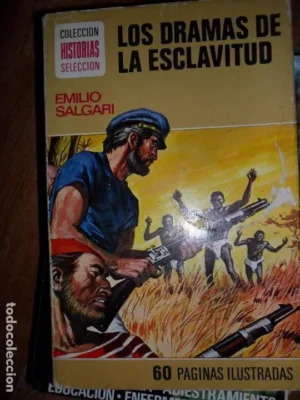 Los dramas de la esclavitud, Emilio Salgari, ed. Bruguera