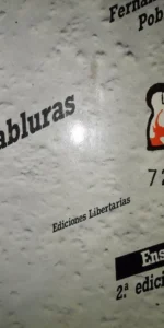Diabluras, Fernando Poblet, ed. Libertarias