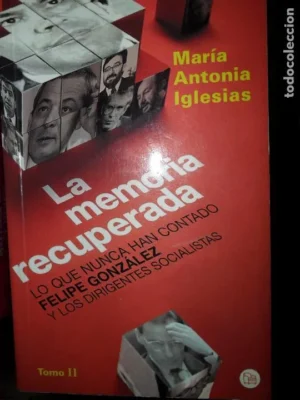 La memoria recuperada, tomo II, María Antonia Iglesias, ed. Punto de Lectura
