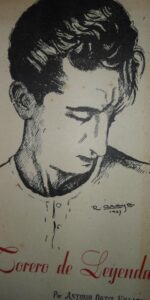 Torero de leyenda, Antonio Ortiz Villatoro, 1947, dedicado por el autor Torero de leyenda, Antonio Ortiz Villatoro, 1947, dedicado por el autor