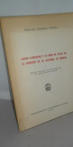Jacobo Florentino y la obra de talla de la sacristía de la catedral de Murcia, Emilio Gómez, 1970 Jacobo Florentino y la obra de talla de la sacristía de la catedral de Murcia, Emilio Gómez, 1970