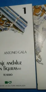Paisaje andaluz con figuras, Antonio Gala, ed. Biblioteca de la cultura andaluza, 2 libros
