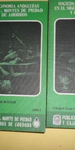 Sociedad y economía andaluzas en el siglo XIX: Montes de Piedad…, Luis Palacios Bañuelos, 2 tomos