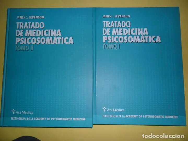 Tratado de medicina psicosomática, James L. Levenson, 2 tomos, ed. Ars Médica Tratado de medicina psicosomática, James L. Levenson, 2 tomos, ed. Ars Médica