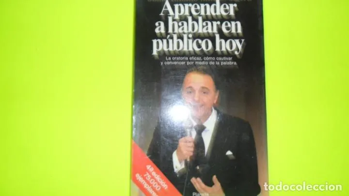 Aprender a hablar en público hoy, Juan Antonio Vallejo-Nágera, ed. Planeta, tapa blanda Aprender a hablar en público hoy, Juan Antonio Vallejo-Nágera, ed. Planeta, tapa blanda